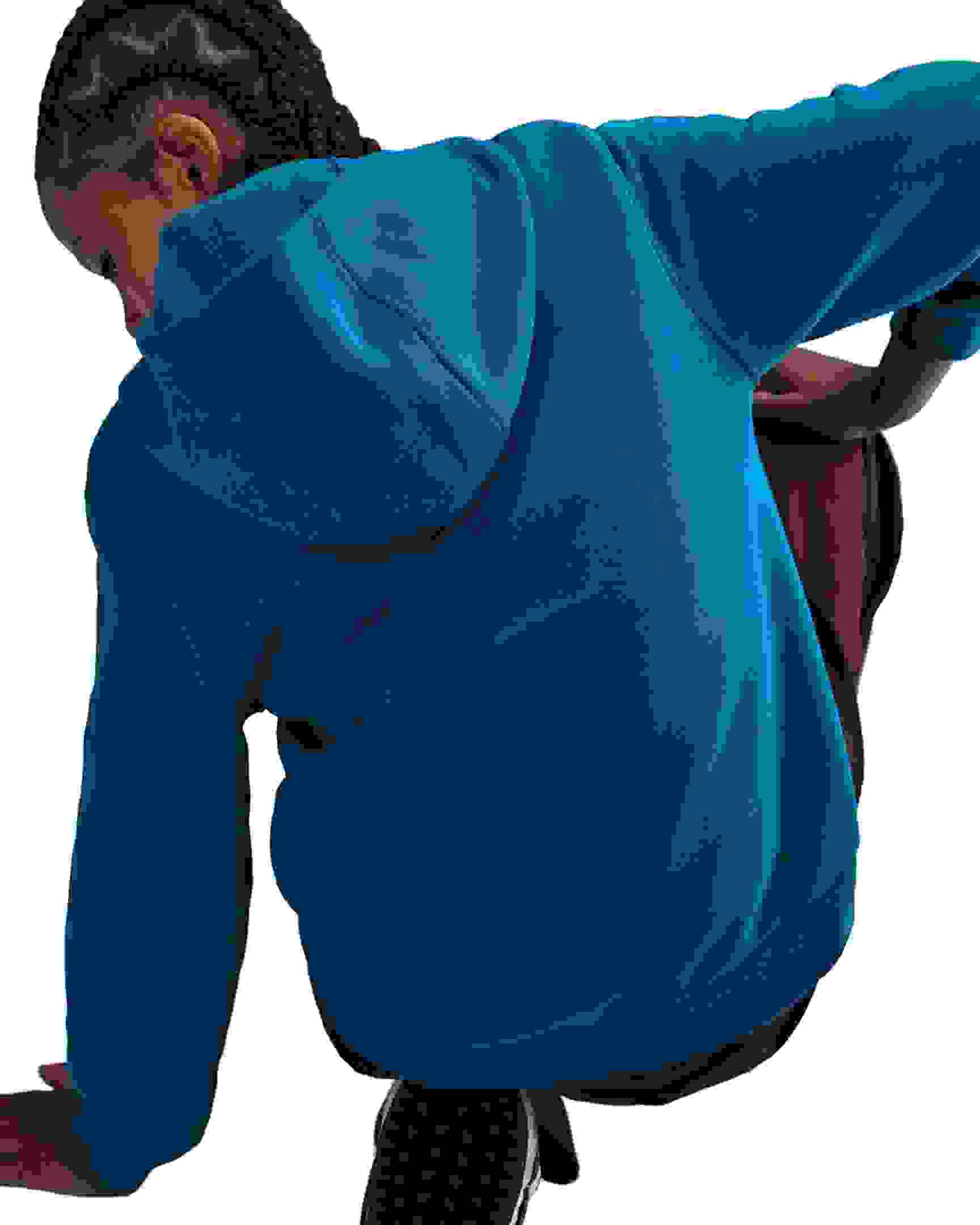 Nike Sportswear Club Fleece Full-Zip Winterized Big Kids' Blue Hooded Jacket